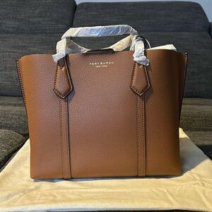 Tory Burch Perry Small Triple Compartment Tote Bag